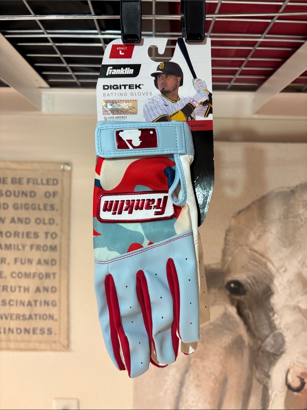 Men’s Franklin Digitek Batting Gloves Size Large New W/ Tags